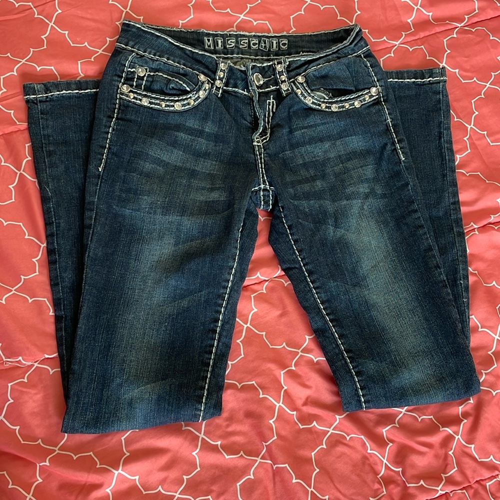 Miss chic bell bottom jeans